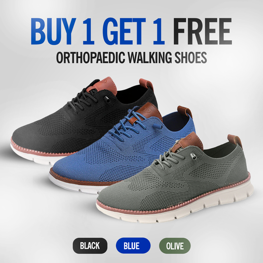 Buy 1 Get 1 Free – Comfy Orthopaedic Walking Shoes