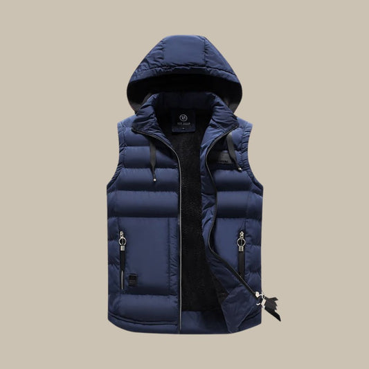 Anthony – Stylish Spring Hooded Bodywarmer Vest for Men